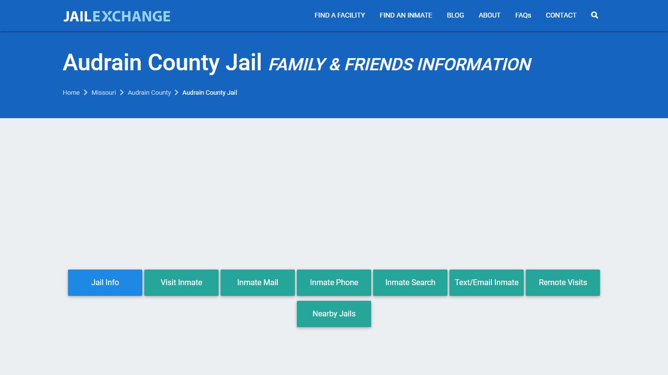 Audrain County Jail MO | Booking, Visiting, Calls, Phone